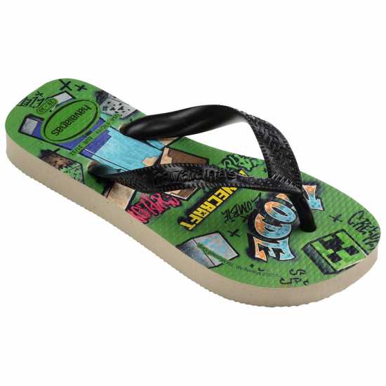 Дамски обувки Havaianas Джапанки Hav. Kids Minecraft Beige 35/36 Flip Flops Womens Havaianas Джапанки Hav. Kids Minecraft Beige 35/36 Flip Flops Womens Дамски обувки