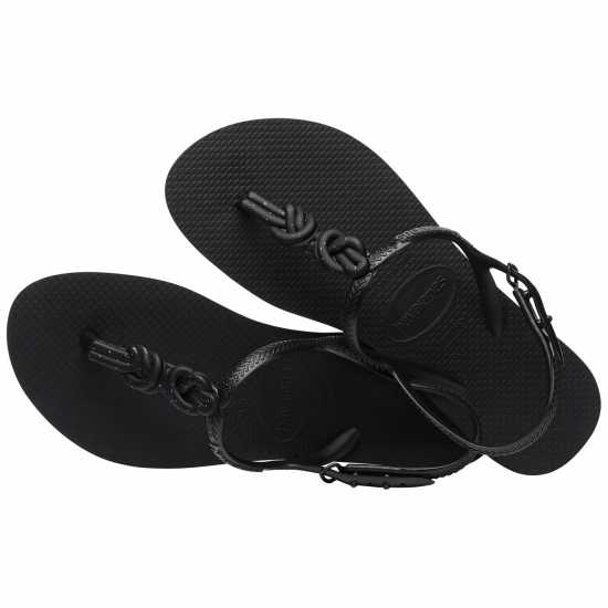 Havaianas Джапанки Hav. Twist Plus Black/black 33/34 Flip Flops Womens Havaianas Джапанки Hav. Twist Plus Black/black 33/34 Flip Flops Womens