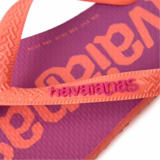 Havaianas Джапанки Women's Top Logomania Ruby Red Flip Flops Salmon 