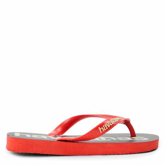 Havaianas Джапанки Women's Top Logomania Ruby Red Flip Flops Blood Orange 