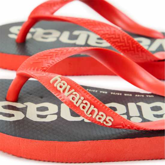 Havaianas Джапанки Women's Top Logomania Ruby Red Flip Flops Blood Orange 