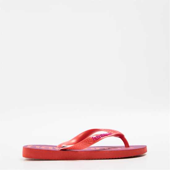 Havaianas Women's Navy Blue Flip Flops Salmon 