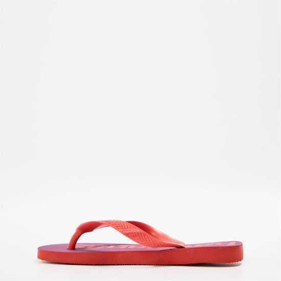 Havaianas Women's Navy Blue Flip Flops Salmon 