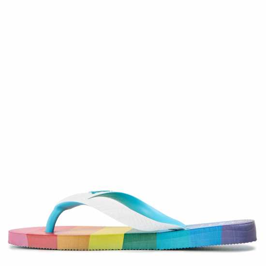 Havaianas Джапанки Hav. Top Pride Allover Blue 33/34 Flip Flops Womens  