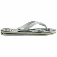 Havaianas Джапанки Women's Brasil Fresh Rose Gum Flip Flops White/Grey 