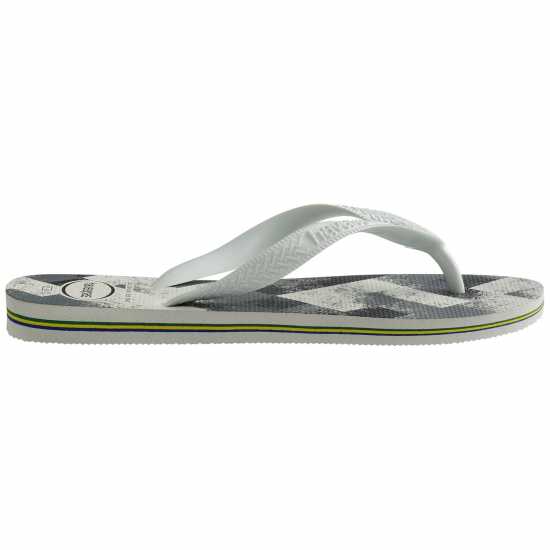 Havaianas Джапанки Women's Brasil Fresh Rose Gum Flip Flops White/Grey Havaianas Джапанки Women's Brasil Fresh Rose Gum Flip Flops White/Grey
