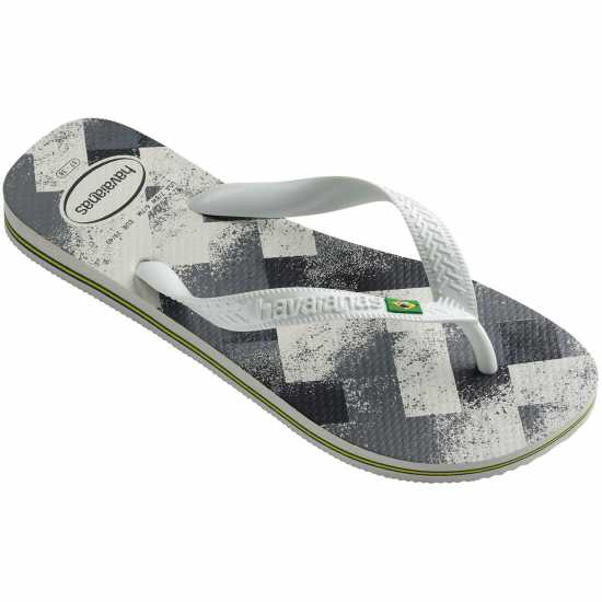 Havaianas Джапанки Women's Brasil Fresh Rose Gum Flip Flops White/Grey Havaianas Джапанки Women's Brasil Fresh Rose Gum Flip Flops White/Grey