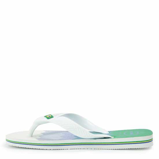 Havaianas Джапанки Women's Brasil Fresh Rose Gum Flip Flops White Havaianas Джапанки Women's Brasil Fresh Rose Gum Flip Flops White