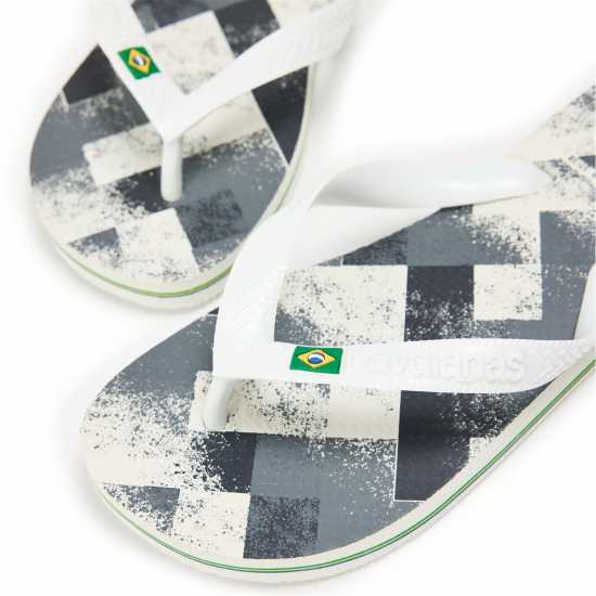 Havaianas Джапанки Women's Brasil Fresh Black Flip Flops White/Grey Havaianas Джапанки Women's Brasil Fresh Black Flip Flops White/Grey