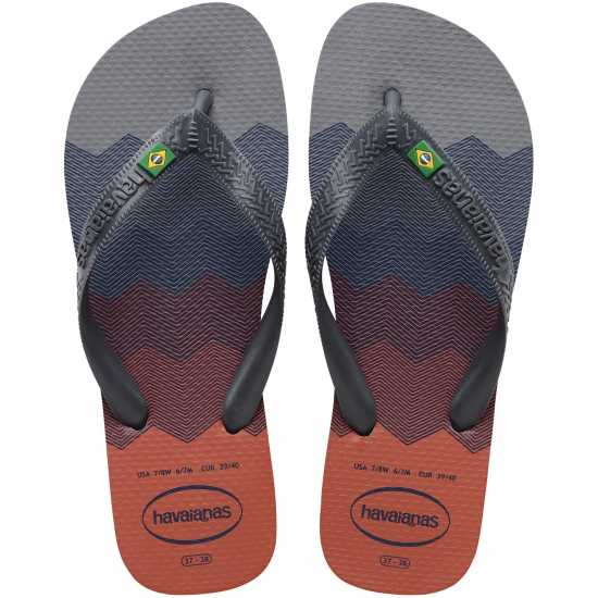 Havaianas Джапанки Women's Brasil Fresh Black Flip Flops Steel Grey Havaianas Джапанки Women's Brasil Fresh Black Flip Flops Steel Grey