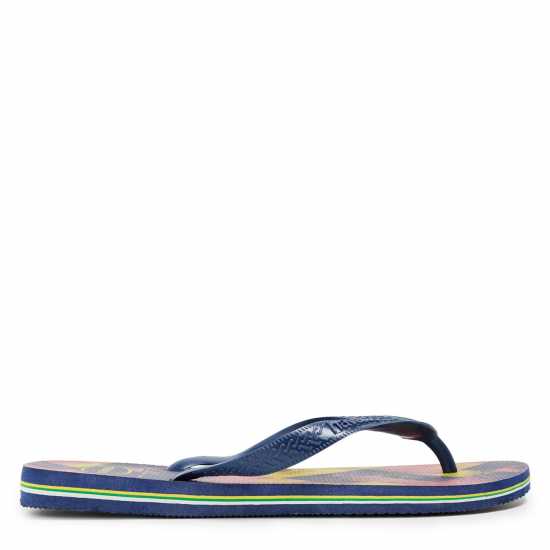 Havaianas Джапанки Women's Brasil Fresh Black Flip Flops Navy Blue Havaianas Джапанки Women's Brasil Fresh Black Flip Flops Navy Blue