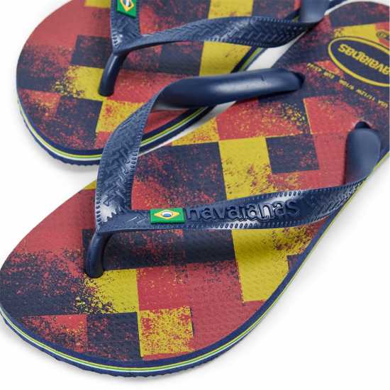 Havaianas Джапанки Women's Brasil Fresh Black Flip Flops Navy Blue Havaianas Джапанки Women's Brasil Fresh Black Flip Flops Navy Blue