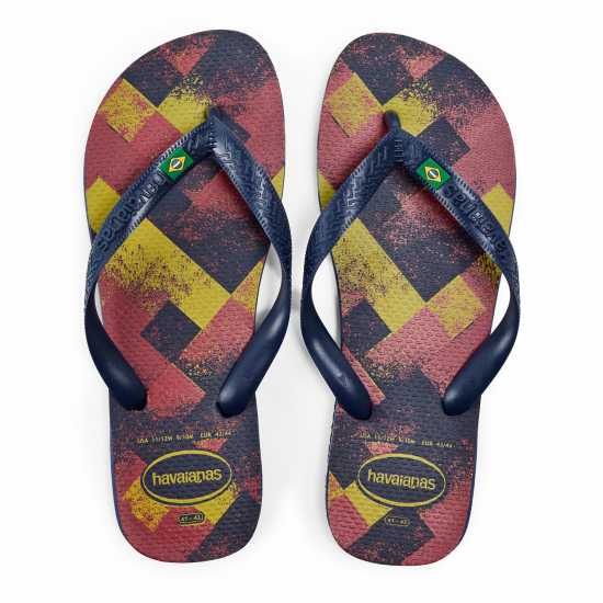 Havaianas Джапанки Women's Brasil Fresh Black Flip Flops Navy Blue Havaianas Джапанки Women's Brasil Fresh Black Flip Flops Navy Blue