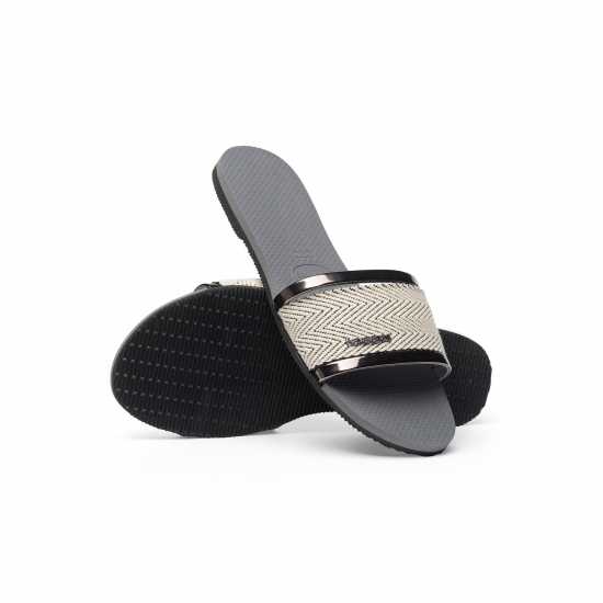 Havaianas Джапанки Women's Hav. You Trancoso Premium Black Flip Flops Steel Grey Havaianas Джапанки Women's Hav. You Trancoso Premium Black Flip Flops Steel Grey