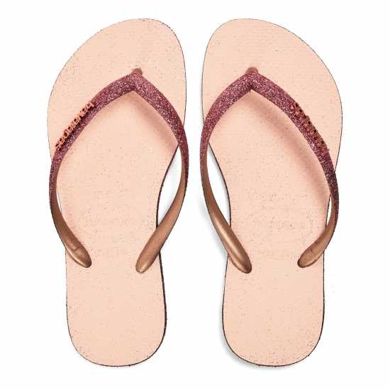 Havaianas Джапанки Women's Slim Sparkle Ii Steel Grey Flip Flops Ballet Rose 