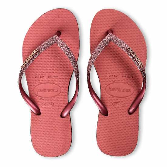 Havaianas Джапанки Women's Slim Sparkle Ii Steel Grey Flip Flops Pau 