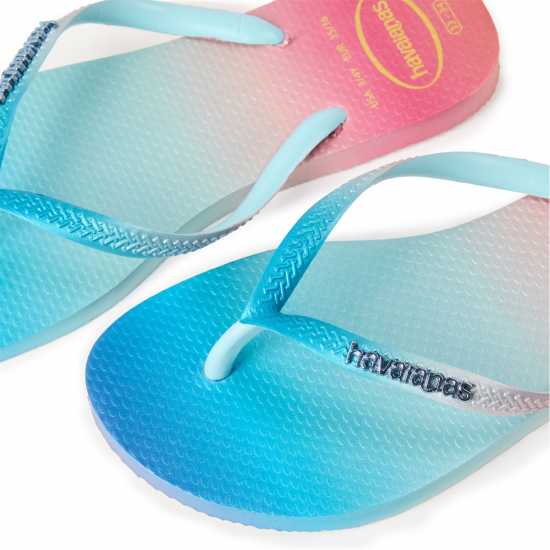 Havaianas Джапанки Women's Slim Gradient Sunset Flip Flops White 