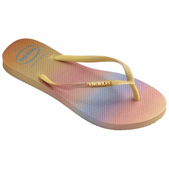 Havaianas Джапанки Women's Slim Gradient Sunset Ballet Flip Flops  