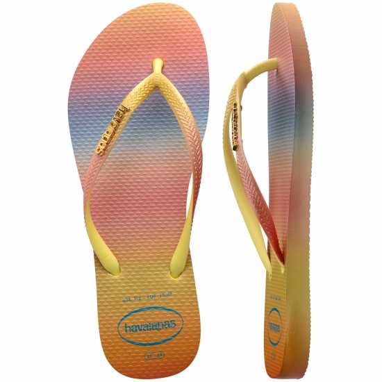 Havaianas Джапанки Women's Slim Gradient Sunset Ballet Flip Flops  