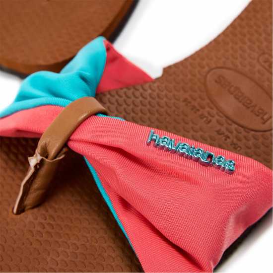 Havaianas Джапанки Hav. You St Tropez Color Rust 33/34 Flip Flops Womens  