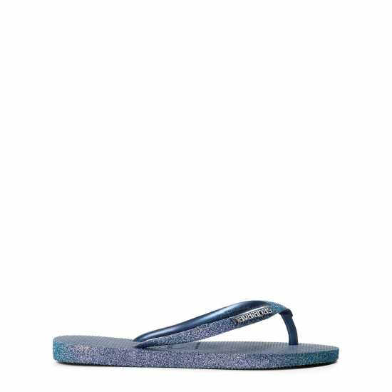 Havaianas Джапанки Women's Slim Sparkle Ii Aubergine Flip Flops Indigo Blue 
