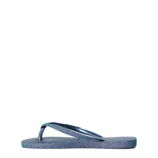 Havaianas Джапанки Women's Slim Sparkle Ii Aubergine Flip Flops Indigo Blue 