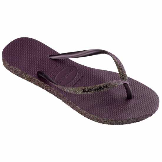 Havaianas Джапанки Hav. Slim Sparkle Ii Aubergine 33/3 Flip Flops Womens Havaianas Джапанки Hav. Slim Sparkle Ii Aubergine 33/3 Flip Flops Womens
