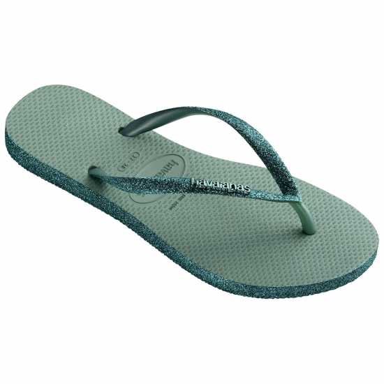 Havaianas Джапанки Hav. Slim Sparkle Ii Nautical Blue Flip Flops Womens  
