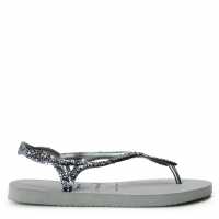 Havaianas Джапанки Hav. Luna Premium Ii Steel Grey 33/ Flip Flops Womens  
