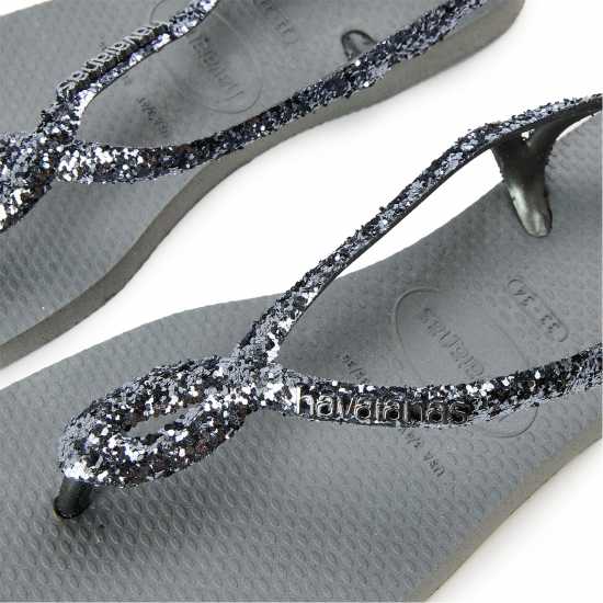 Havaianas Джапанки Hav. Luna Premium Ii Steel Grey 33/ Flip Flops Womens  