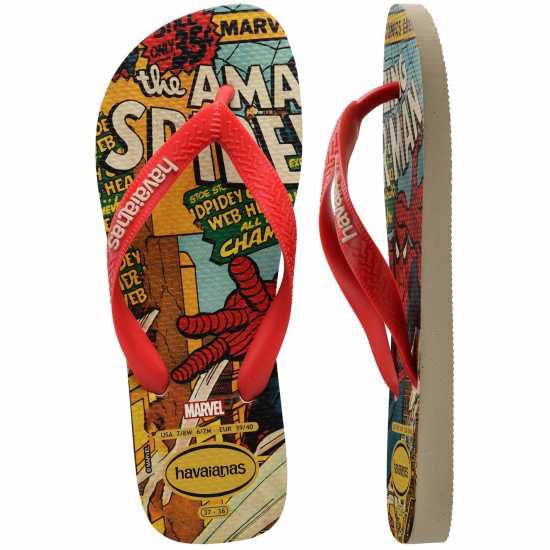 Havaianas Джапанки Hav. Top Marvel Classics Beige Stra Flip Flops Womens  