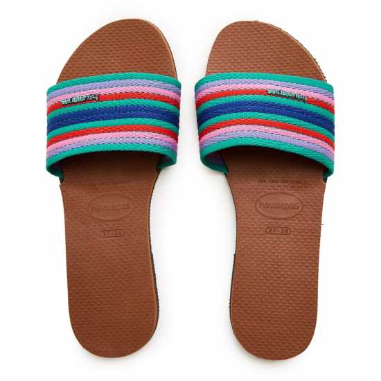 Havaianas Джапанки Hav. You Malta Mix Black 35/36 Flip Flops Womens Rust 