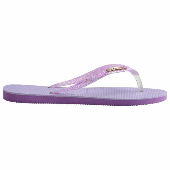 Havaianas Джапанки Hav. Slim Glitter Flourish Macaron Flip Flops Womens Purple 