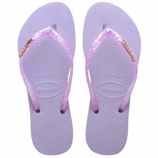 Havaianas Джапанки Hav. Slim Glitter Flourish Macaron Flip Flops Womens Purple 