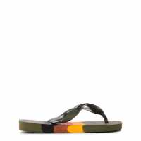 Havaianas Джапанки Hav. Brasil Tech Green 33/34 Flip Flops Womens  