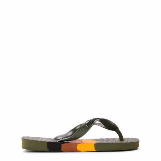 Havaianas Джапанки Hav. Brasil Tech Green 33/34 Flip Flops Womens  