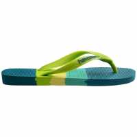 Havaianas Джапанки Hav. Brasil Tech Green 35/36 Flip Flops Womens Green 