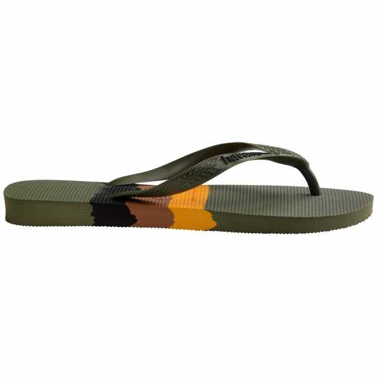 Havaianas Джапанки Hav. Brasil Tech Green 35/36 Flip Flops Womens Green 