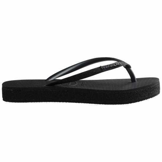 Havaianas Джапанки Hav. Slim Flatform Sparkle Black 33 Flip Flops Womens  