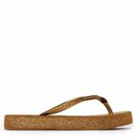 Havaianas Джапанки Women's Slim Flatform Sparkle Black Flip Flops Bronze Havaianas Women's Slim Flatform Sparkle Black Flip Flops Bronze