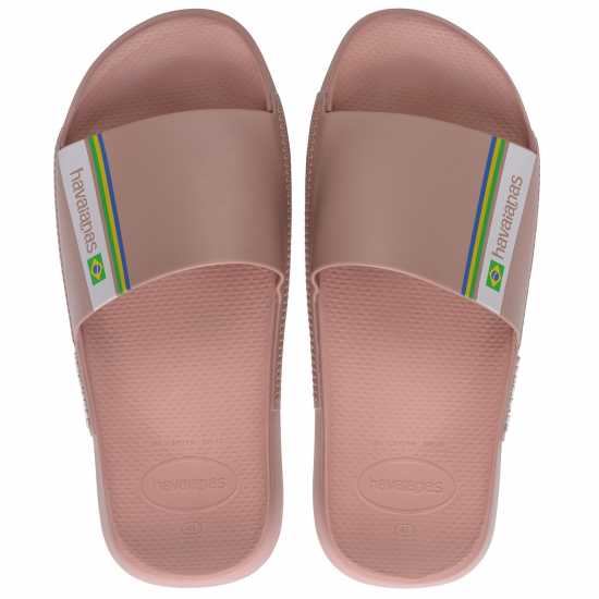 Havaianas Джапанки Hav. Slide Brasil Black 33/34 Flip Flops Womens  