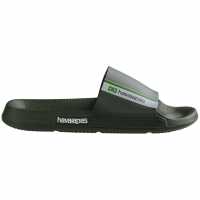 Havaianas Джапанки Women's Slide Brasil Black Flip Flops Green 
