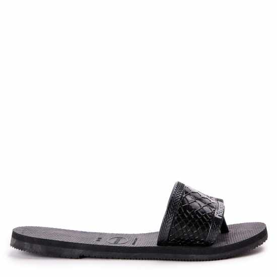 Havaianas Джапанки Hav. You Angra Wild Black 35/36 Flip Flops Womens Black 