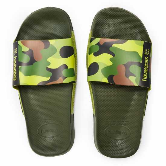 Havaianas Джапанки Women's Hav Slide Print Black Pink Paradis Flip Flops  