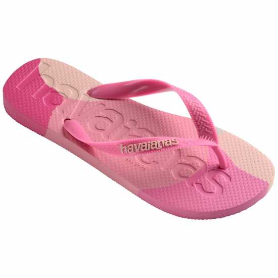 Havaianas Джапанки Hav. Top Logomania Colors Ii Black Flip Flops Womens  