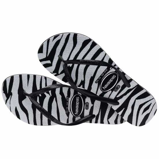 Havaianas Джапанки Hav. Slim Animals Glitter Black 33/ Flip Flops Womens Havaianas Джапанки Hav. Slim Animals Glitter Black 33/ Flip Flops Womens