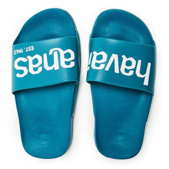Havaianas Джапанки Women's Slide Flip Flops Amznte Blue Havaianas Джапанки Women's Slide Flip Flops Amznte Blue