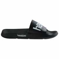 Havaianas Джапанки Women's Classic Logomania Black Flip Flops Black Havaianas Джапанки Women's Classic Logomania Black Flip Flops Black