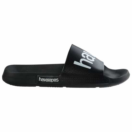Havaianas Джапанки Women's Classic Logomania Black Flip Flops Black Havaianas Джапанки Women's Classic Logomania Black Flip Flops Black