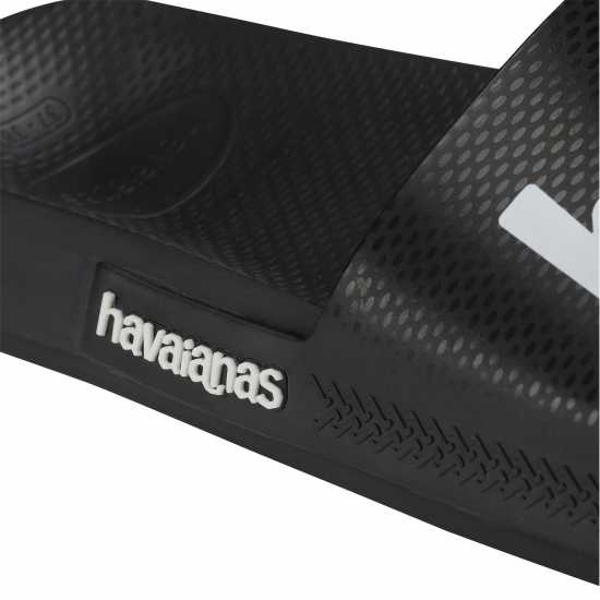Havaianas Джапанки Hav. Slide Classic Logomania Black Flip Flops Womens Havaianas Джапанки Hav. Slide Classic Logomania Black Flip Flops Womens